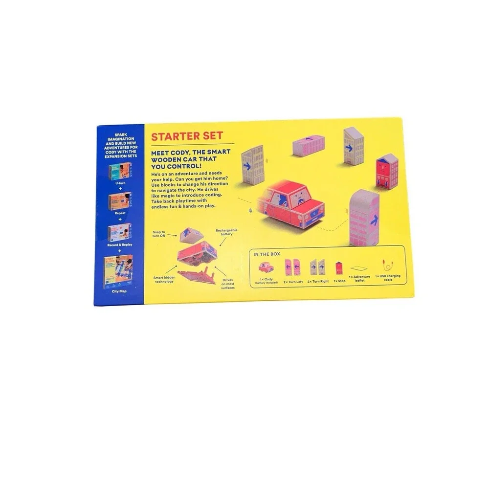 QUBS Cody Block Starter Set Educational Wooden Building Blocks